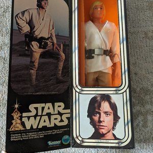 Vintage Luke Skywalker Large Size Action Figurine